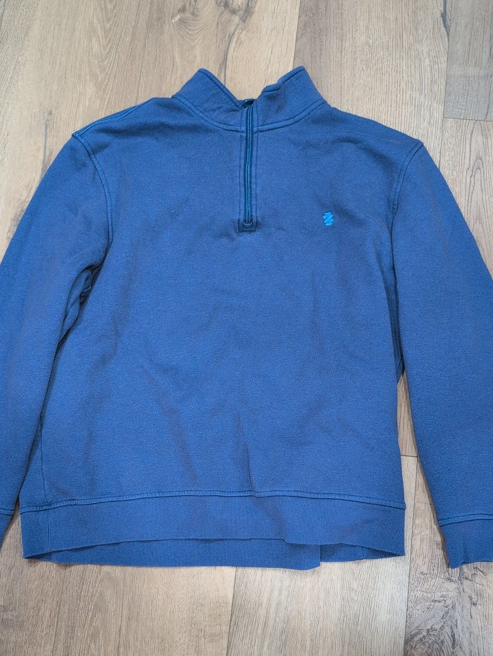Izod Men's Royal Blue Quarter-Zip Sweater